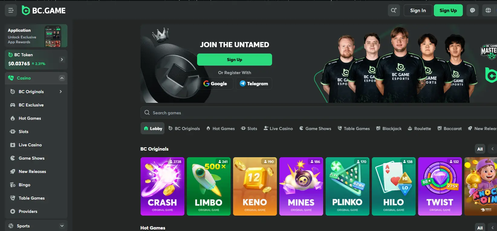 BC.Game Casino